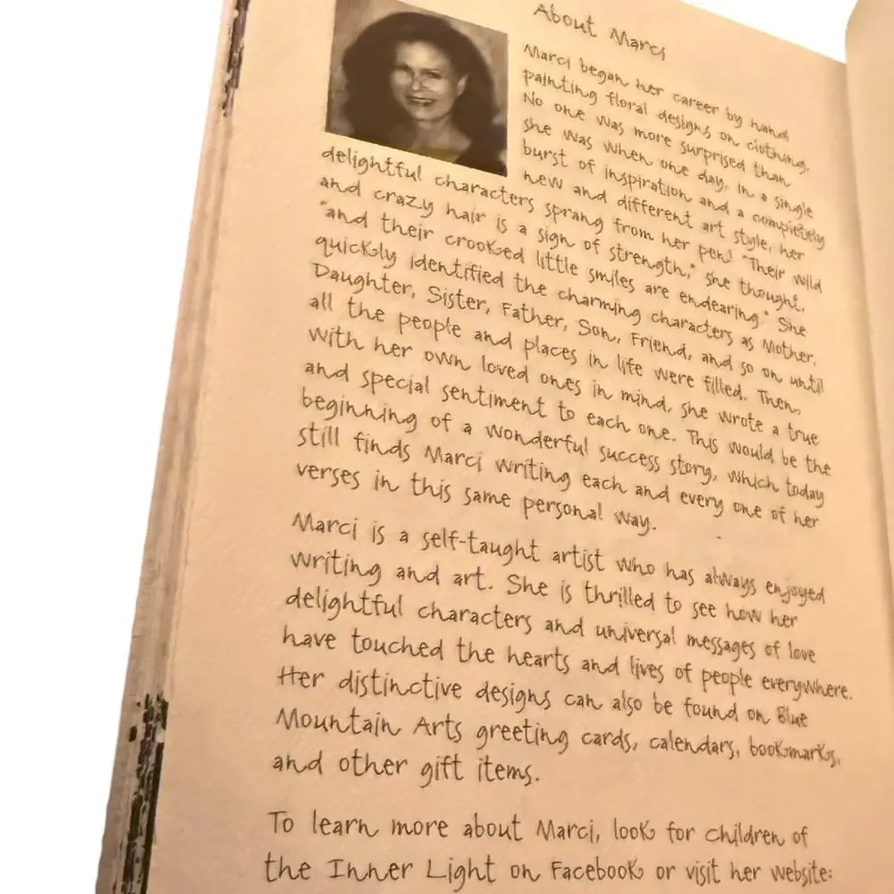 To My Sister Book - A Gift of Love and Inspiration by Marci Blue Mountain Gifts